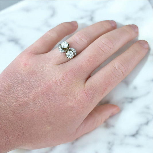 bague toi et moi en diamants belle époque 10
