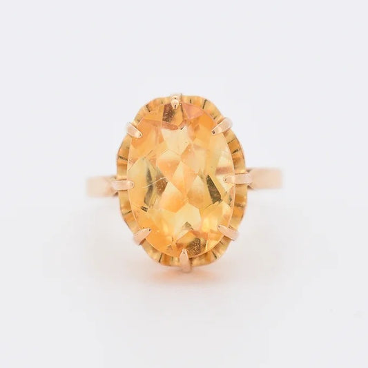 bague or citrine