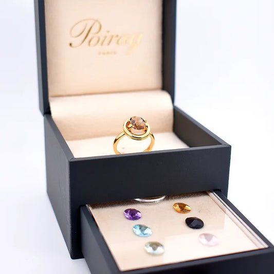 bague poiray ma préference or et pierres interchangeables